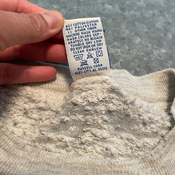 Vintage University of Washington Huskies Russell Athletic Sweatshirt Large USA - Picture 9 of 15